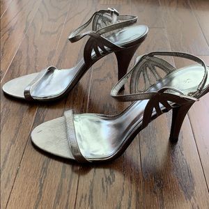 Calvin Klein high-heel dressy Strap Sandals